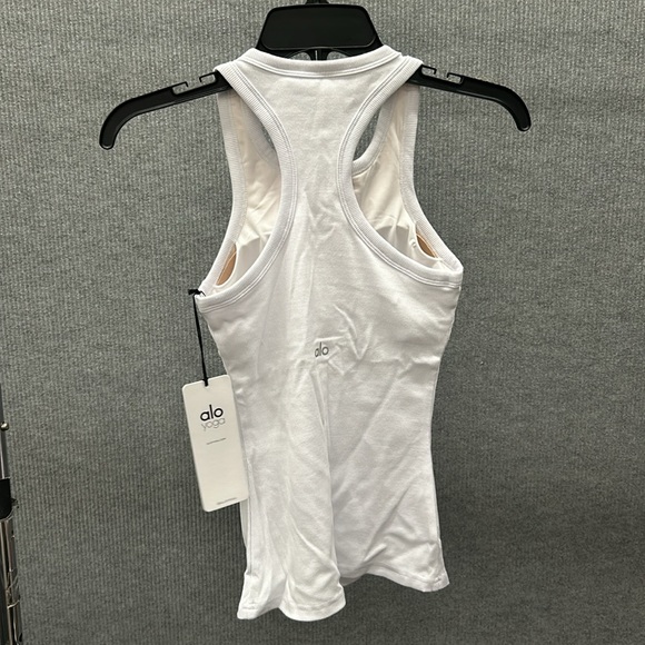 NWT Alo Ribbed Aspire Full Length Tank XS - Picture 4 of 6